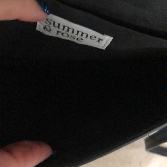 NWOT summer & rose Crossbody Purse Black - Picture 6 of 7